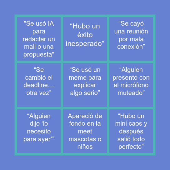 BINGO CH Bingo Card