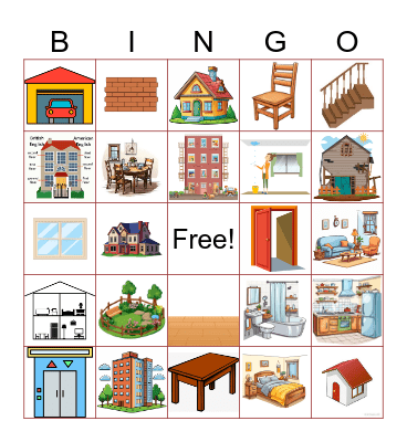 La Vivienda Bingo Card