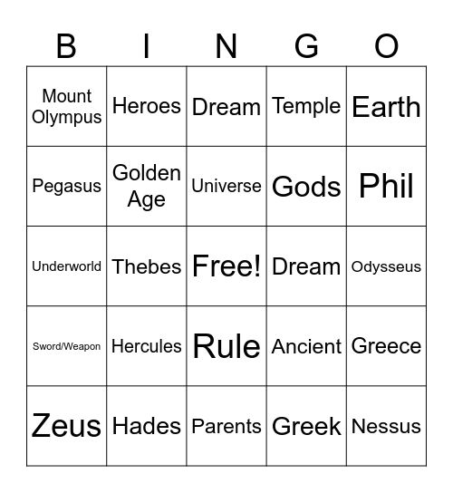 Winter Break Bingo! Bingo Card