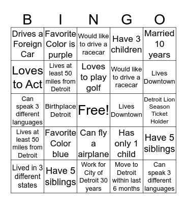 Department of Innovation and Technology Bingo Card