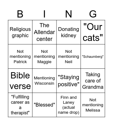 The Sum Times Bingo Card
