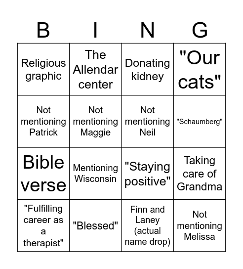 The Sum Times Bingo Card