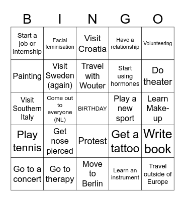 2026 BINGO Card