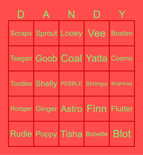 Twisted Bingo Christmas Edition Bingo Card