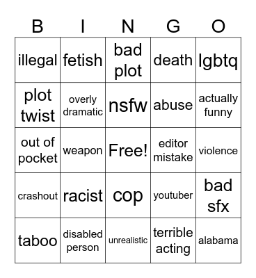 tomorrows teachings Bingo Card