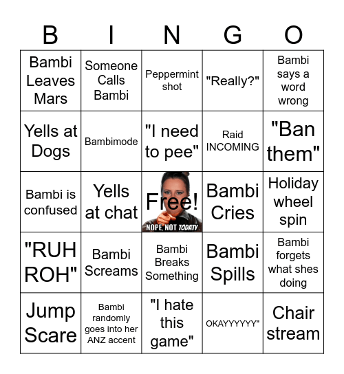 MARATHON BINGO Card