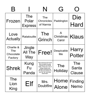 Find the Draft Bingo Card