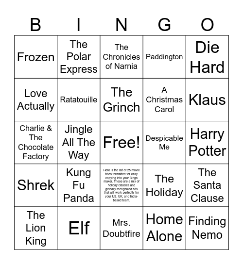 Find the Draft Bingo Card