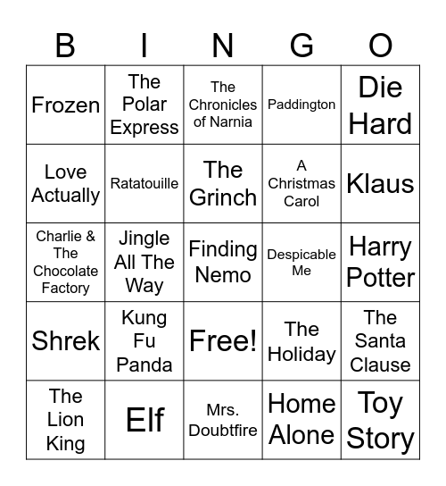 Find the Draft Bingo Card