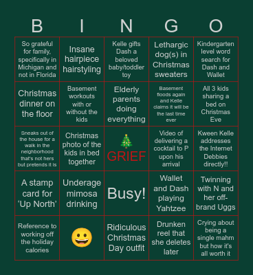 Bumper Christmas Bingo 2025 Bingo Card