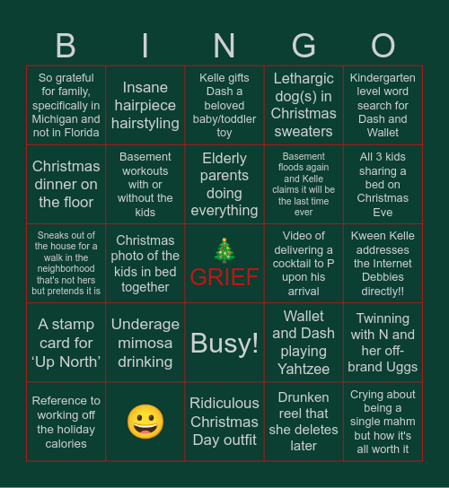 Bumper Christmas Bingo 2025 Bingo Card