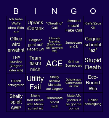 CS-Bingo Card