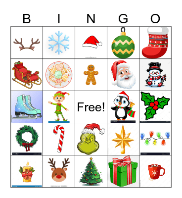 XMAS Bingo Card