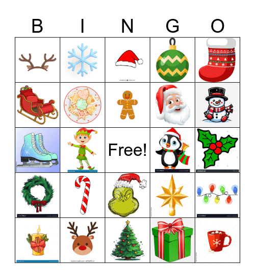 XMAS Bingo Card