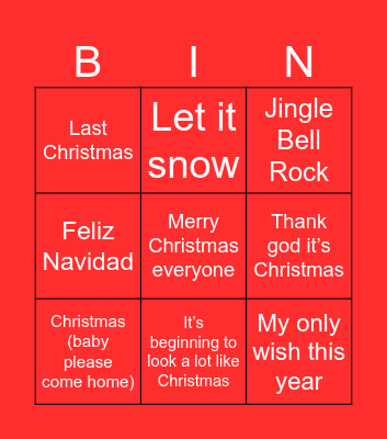 De ultieme, geweldige, sexy Obelix kerst muziek bingo Card