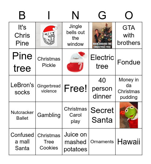 Crimmis Bingo Card