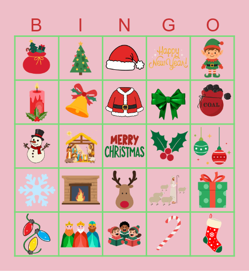 Christmas Bingo Card