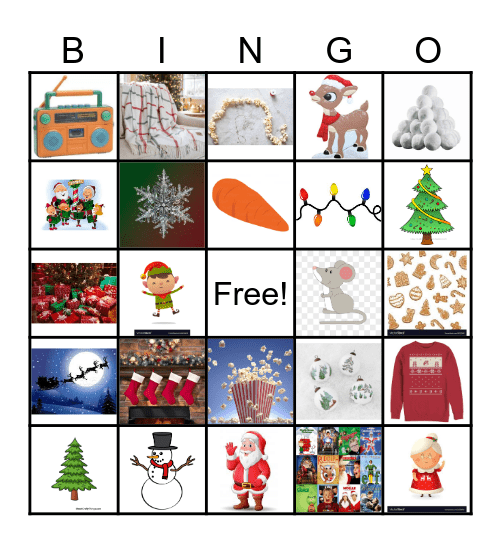 If You Take A Mouse To The Movies Bingo Card