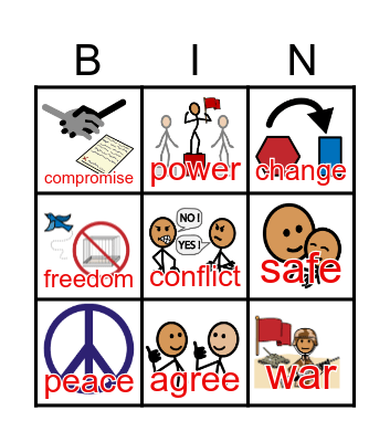 Unit 25: We Need Change Bingo Card