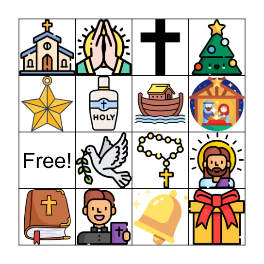 Christmas Bingo Card