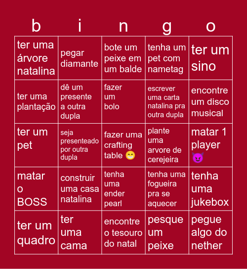 OS DESCONTRATADOS Bingo Card