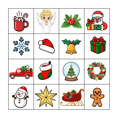 Christmas Bingo Card