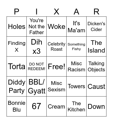 AI Slop Bingo! Bingo Card