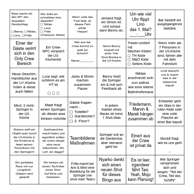 20.12. - Mojo Club: Hayat.Sounds Bingo Card