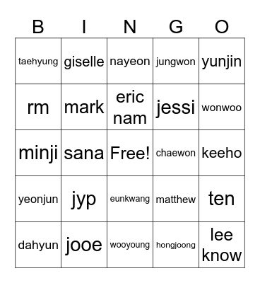 meowverse <3 Bingo Card