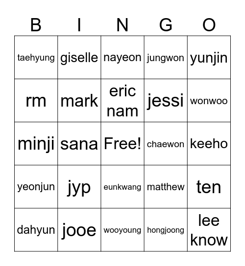meowverse <3 Bingo Card