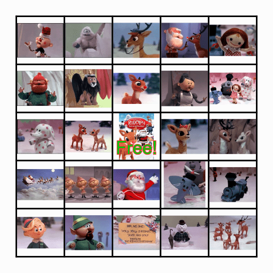 Christmas Bingo 2025 Bingo Card