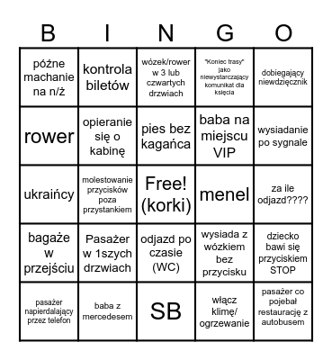 MZA Bingo Card