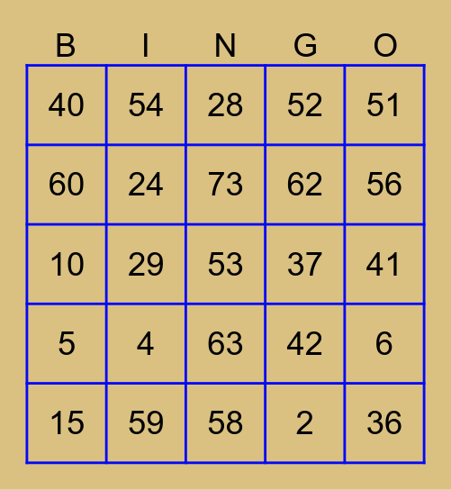 19th Batch Ghamats 25th REUNION Bingo Card