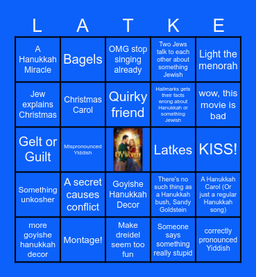 Oy to The World Bingo Card