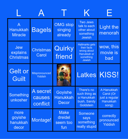Oy to The World Bingo Card