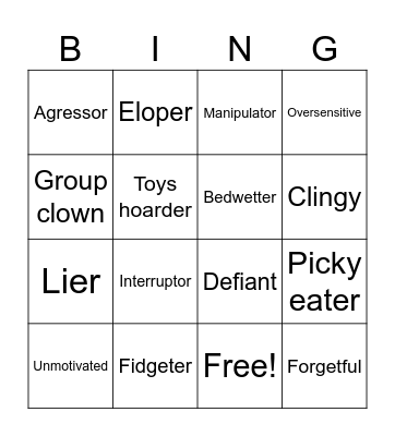How lucky are you? Bingo Card