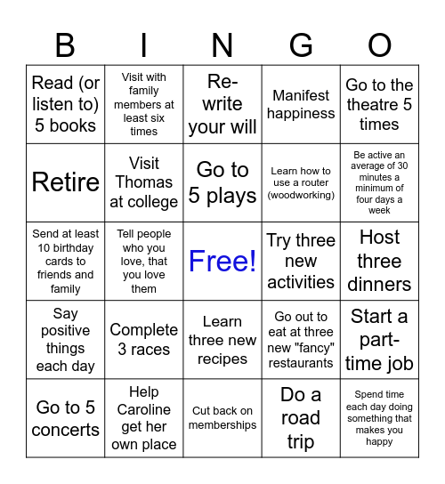 2026 New Years Bingo Card