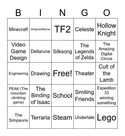 PirateStack2693 Bingo Card