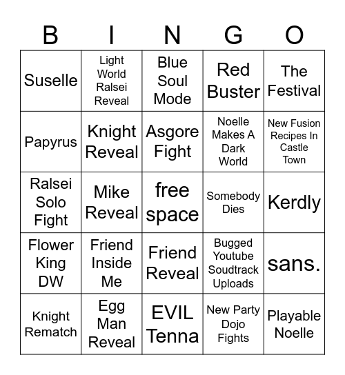 DR CHAPTER 5 Bingo Card