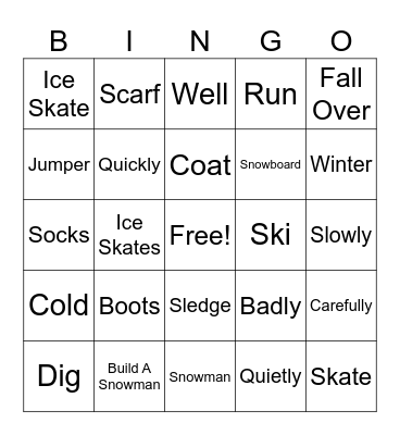 Unit 4 Lead The Way Book 3 Bingo Card