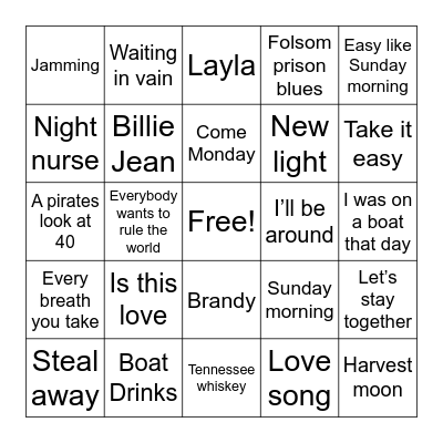 LMB 12/21 Bingo Card