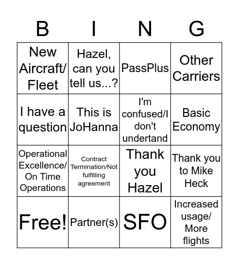 CS Call 12/16/16 Bingo Card