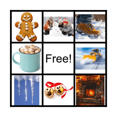 Winter Bingo Card