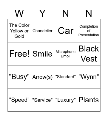 Training Engagement Activity Bingo Card