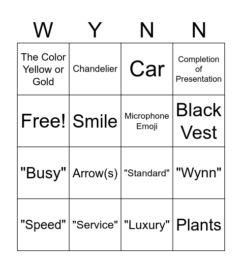 Training Engagement Activity Bingo Card