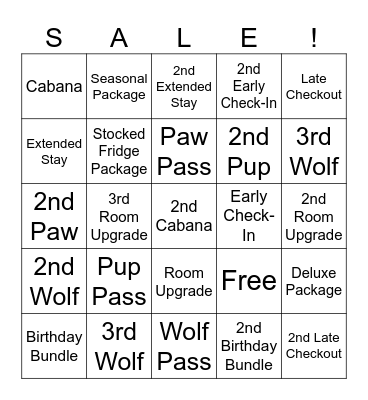 Nor1 Bingo Card