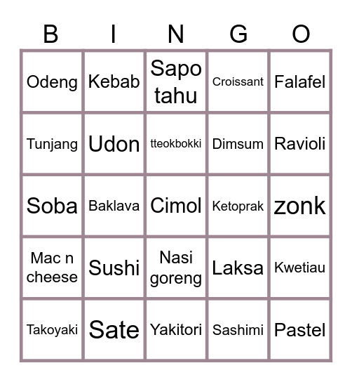 HR Year-End BINGO! Bingo Card