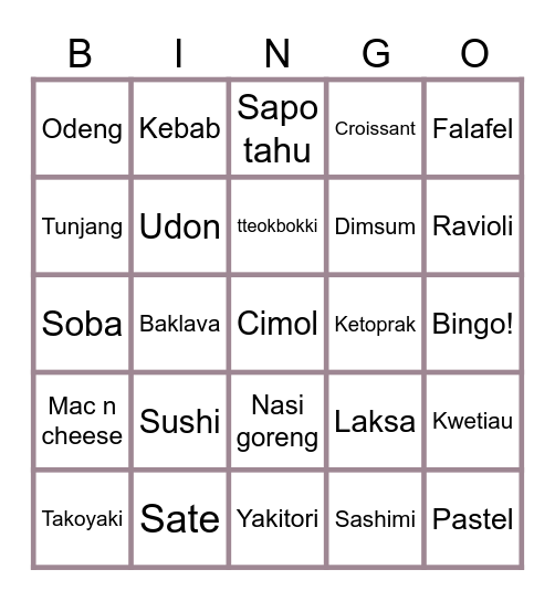 HR Year-End BINGO! Bingo Card