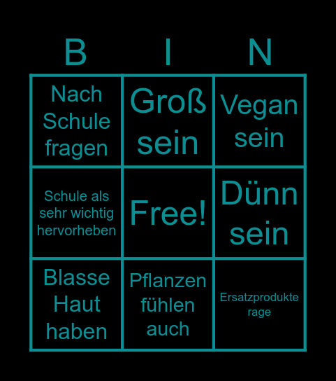 Weihnachtsfeiertage mit der Famile: Kommentare Bingo Card