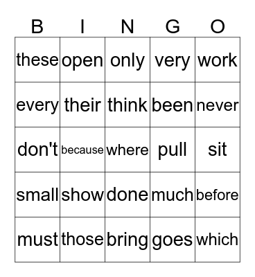 GOLD-LIST 7 Bingo Card